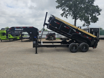 New 2025 Diamond C Trailers LPT207 14X82 GN Dump Trailer