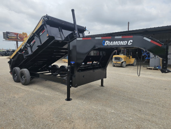 New 2025 Diamond C Trailers LPT207 14X82 GN Dump Trailer
