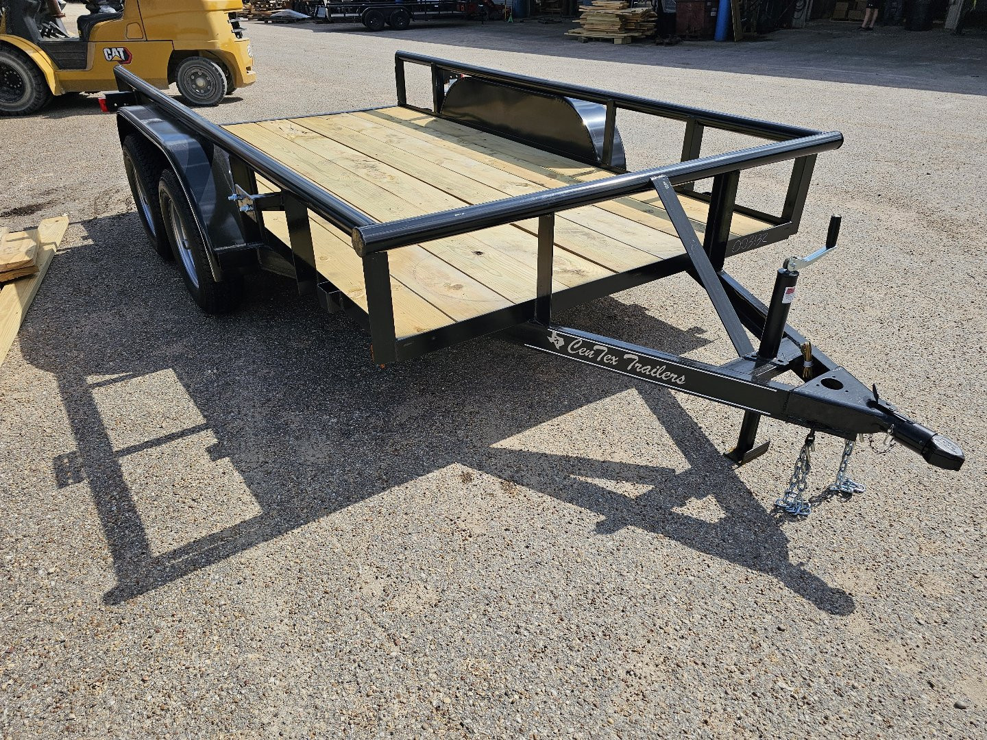 New 2025 Centex Trailers 6.4X12 TA Utility Trailer