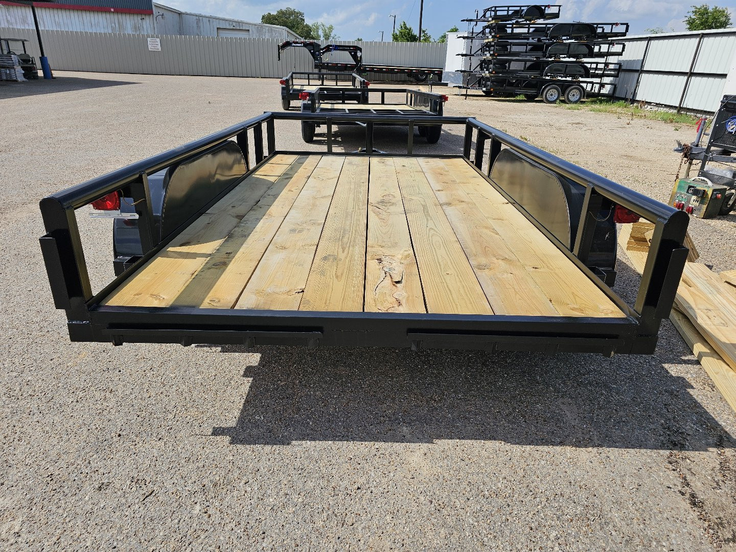 New 2025 Centex Trailers 6.4X12 TA Utility Trailer