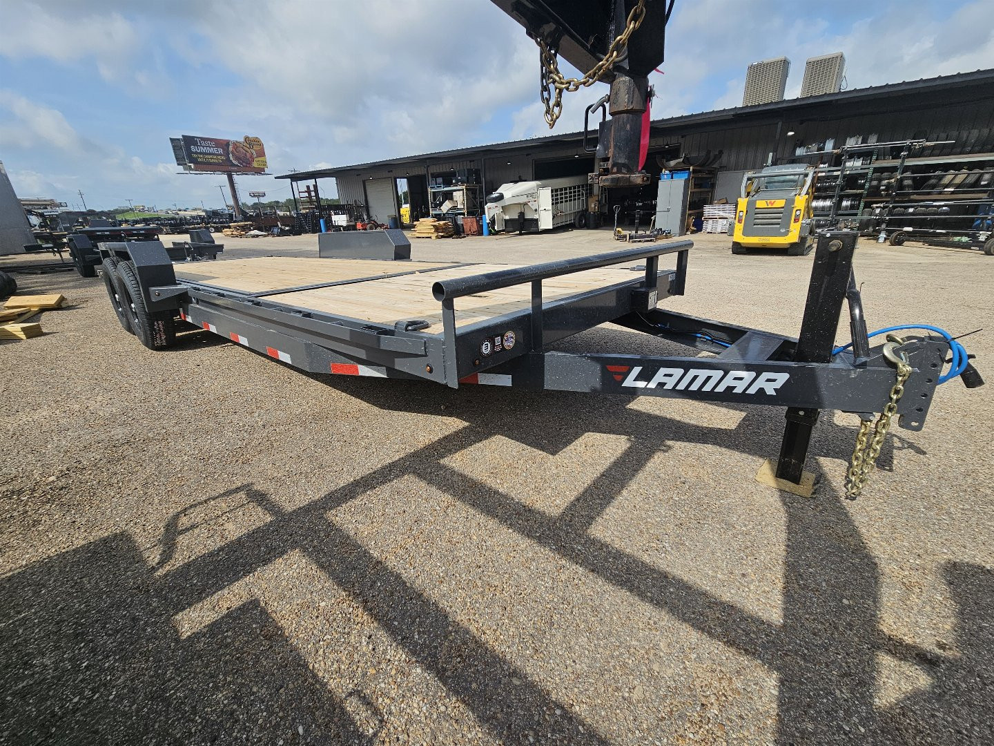 New 2025 Lamar Trailers 83X22 14K Tilt Trailer