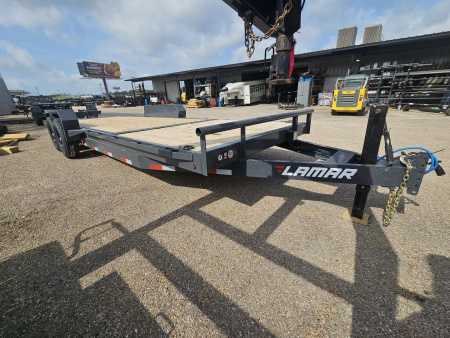 New 2025 Lamar Trailers 83X22 14K Tilt Trailer