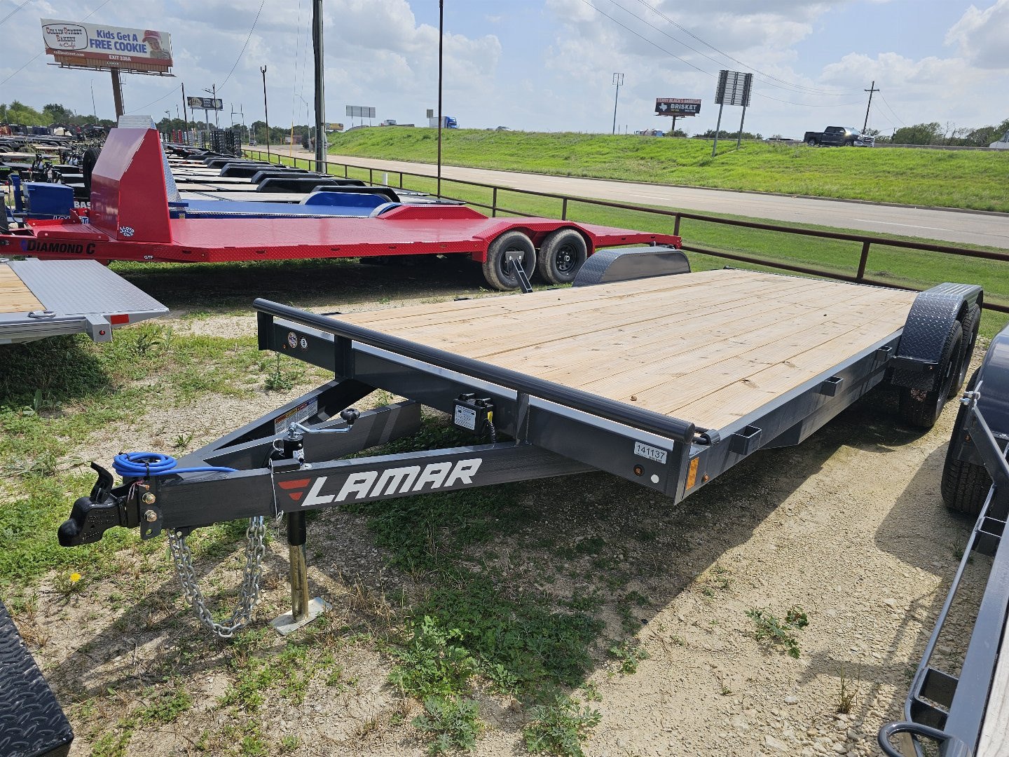 New 2025 Lamar Trailers 83X20 7K Car Hauler