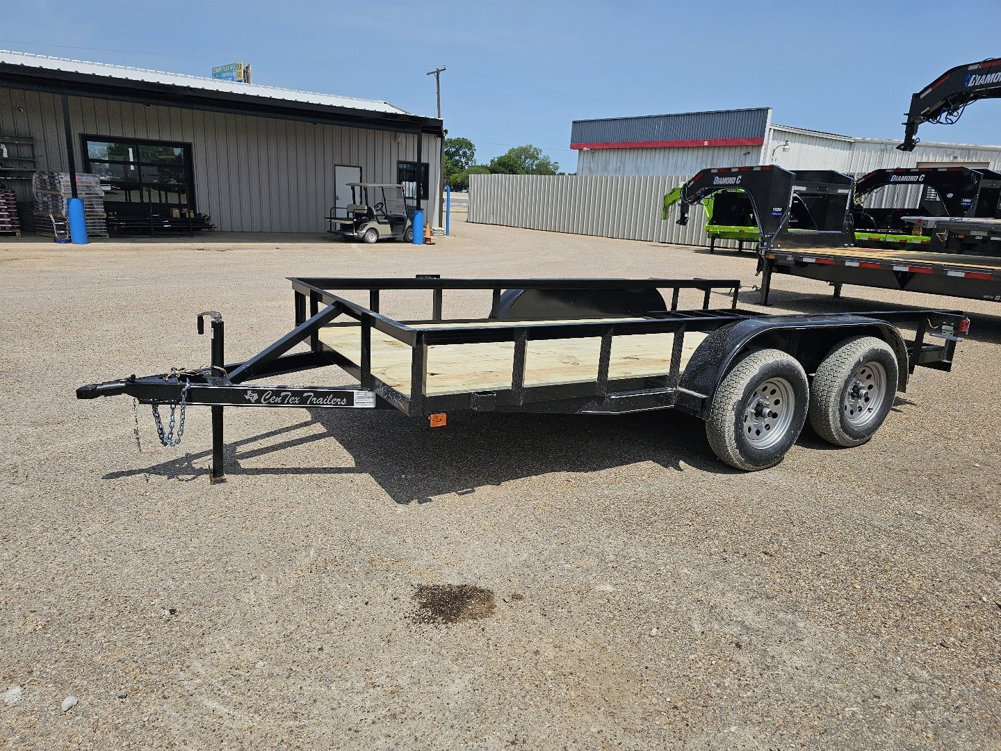 New 2026 Centex Trailers 6.4X14 TA Utility Trailer
