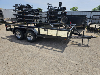 New 2025 Centex Trailers 6.4X14 TA Utility Trailer