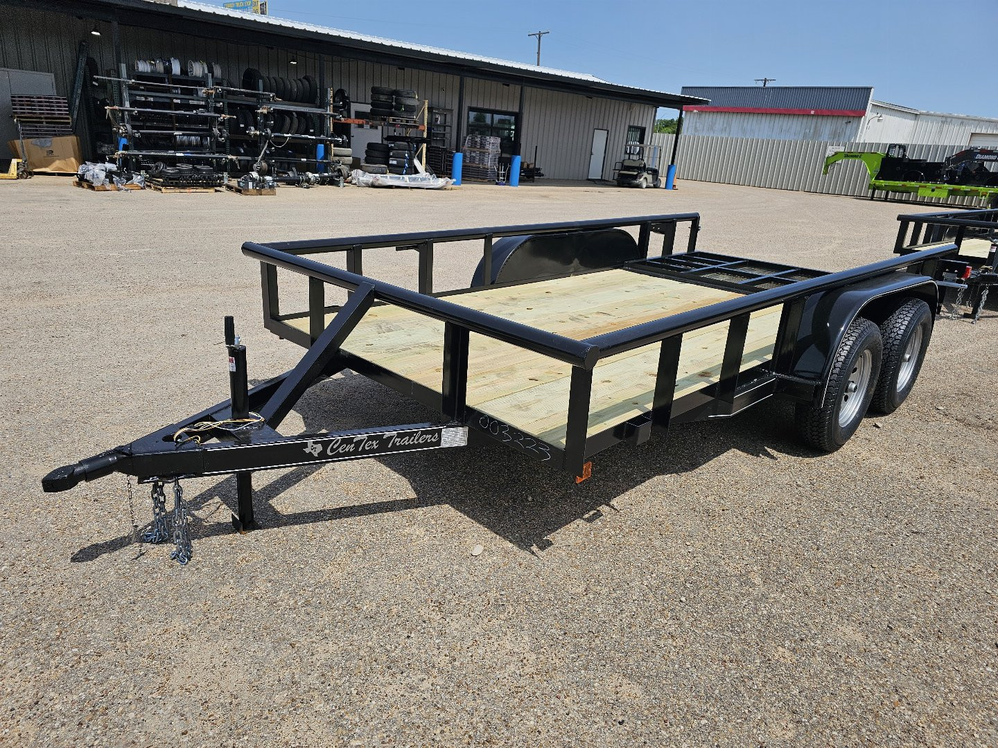 New 2025 Centex Trailers 6.4X14 TA Utility Trailer
