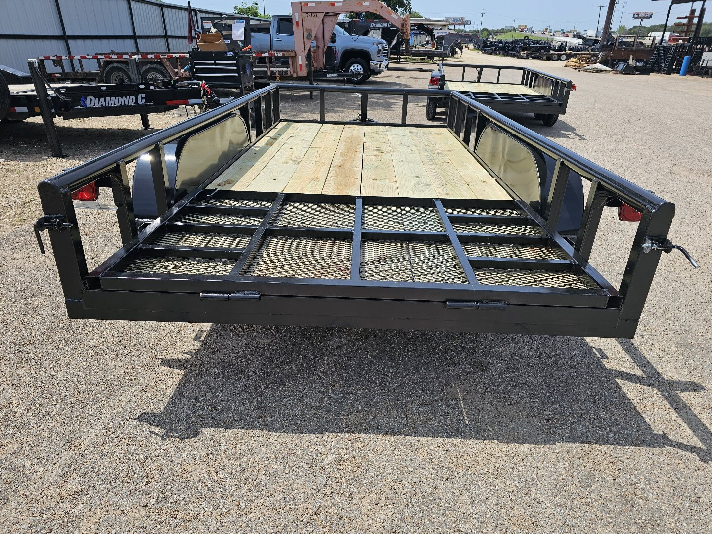 New 2025 Centex Trailers 6.4X14 TA Utility Trailer