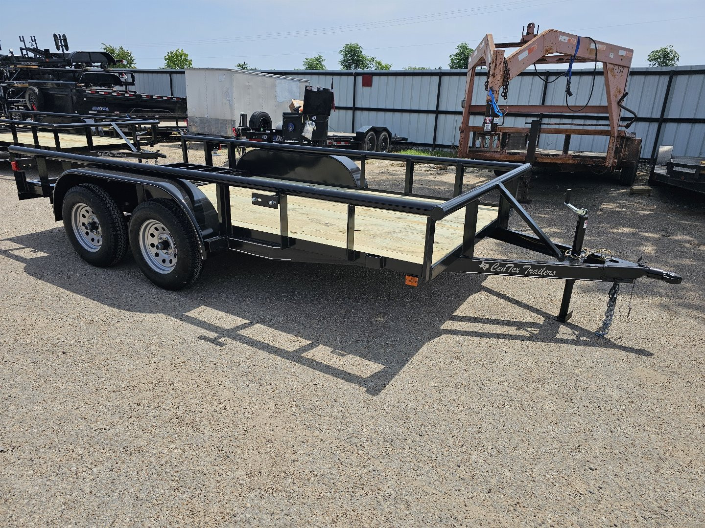 New 2025 Centex Trailers 6.4X14 TA Utility Trailer