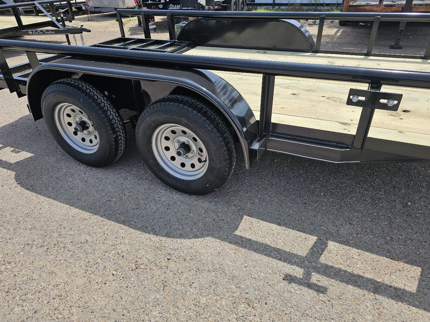 New 2025 Centex Trailers 6.4X14 TA Utility Trailer