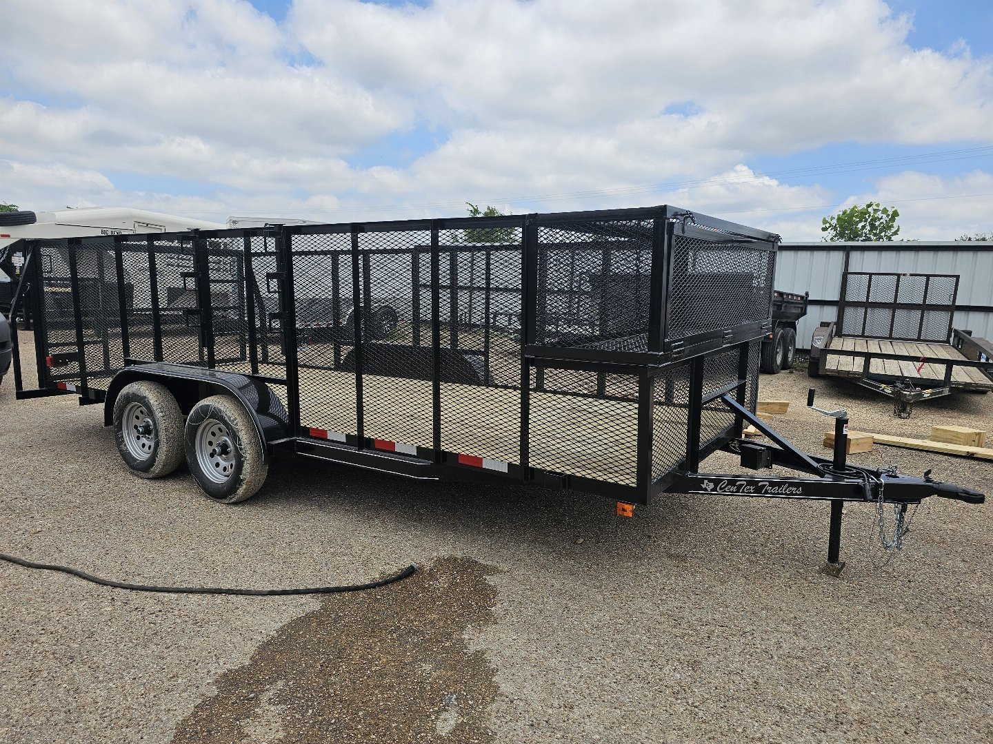 New 2025 Centex Trailers 82X18 Landscape Trailer