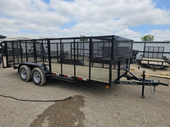 New 2025 Centex Trailers 82X18 Landscape Trailer