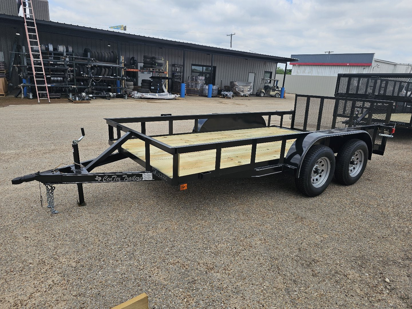 New 2025 Centex Trailers 6.4X14 TA Utility Trailer
