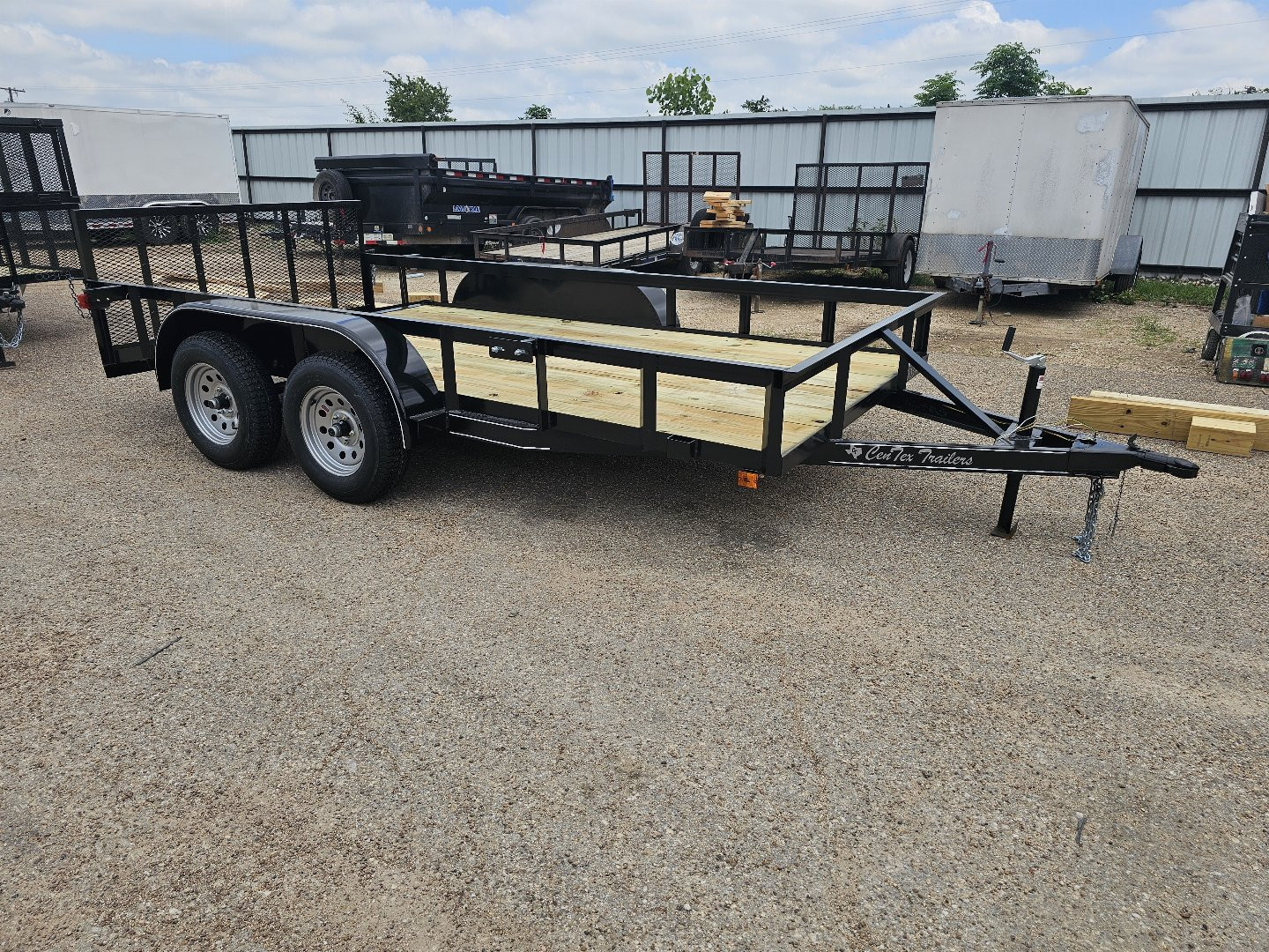 New 2025 Centex Trailers 6.4X14 TA Utility Trailer