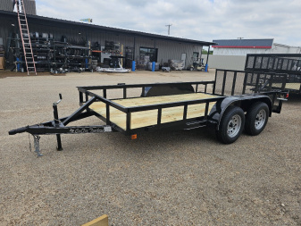 New 2025 Centex Trailers 6.4X14 TA Utility Trailer