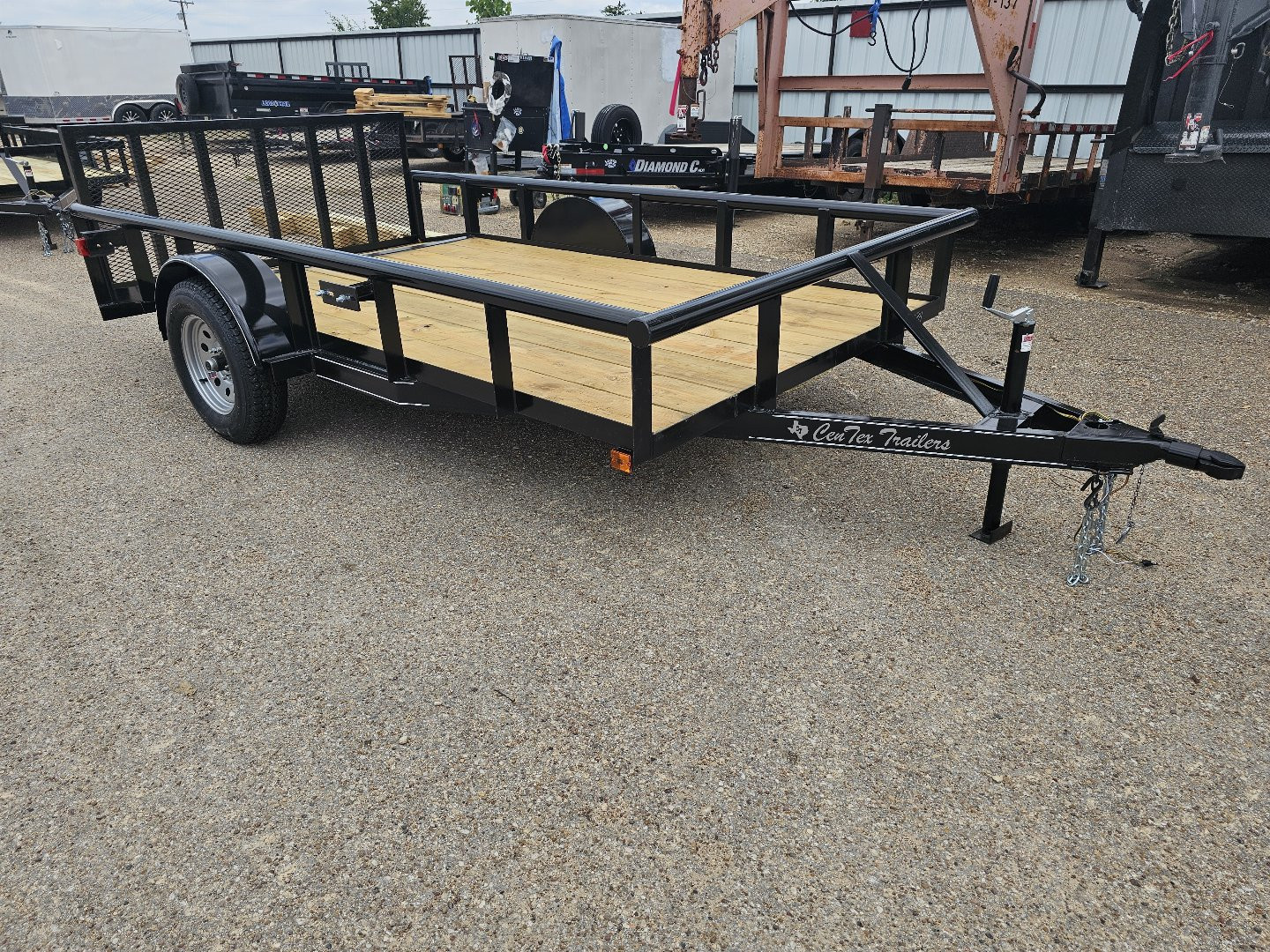 New 2025 Centex Trailers 6.4X12PG Utility Trailer