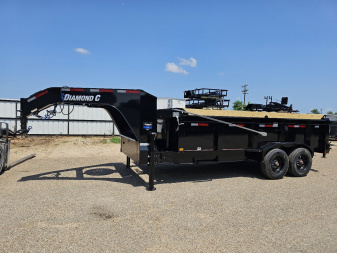 New 2025 Diamond C Trailers LPT210 16X82 GN Dump Trailer