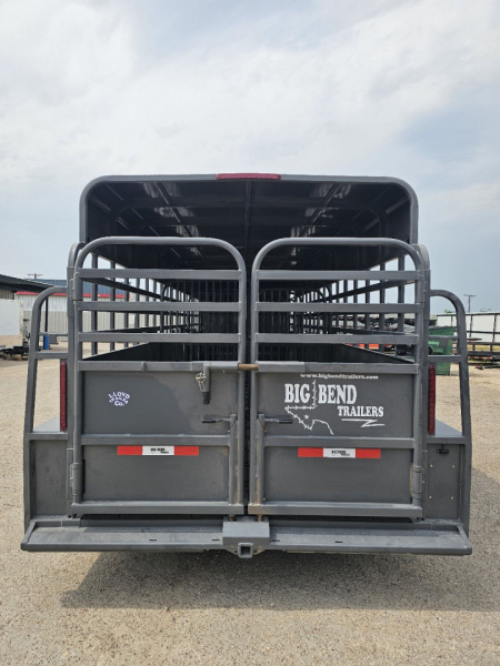 New 2025 Big Bend 6'8"X24' Stock / Stock Combo Trailer
