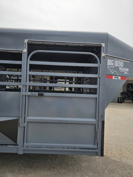 New 2025 Big Bend 6'8"X24' 3/4 TOP Stock / Stock Combo Trailer