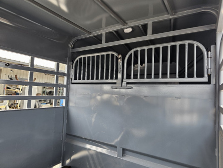 New 2025 Big Bend 6'8"X24' 3/4 TOP Stock / Stock Combo Trailer