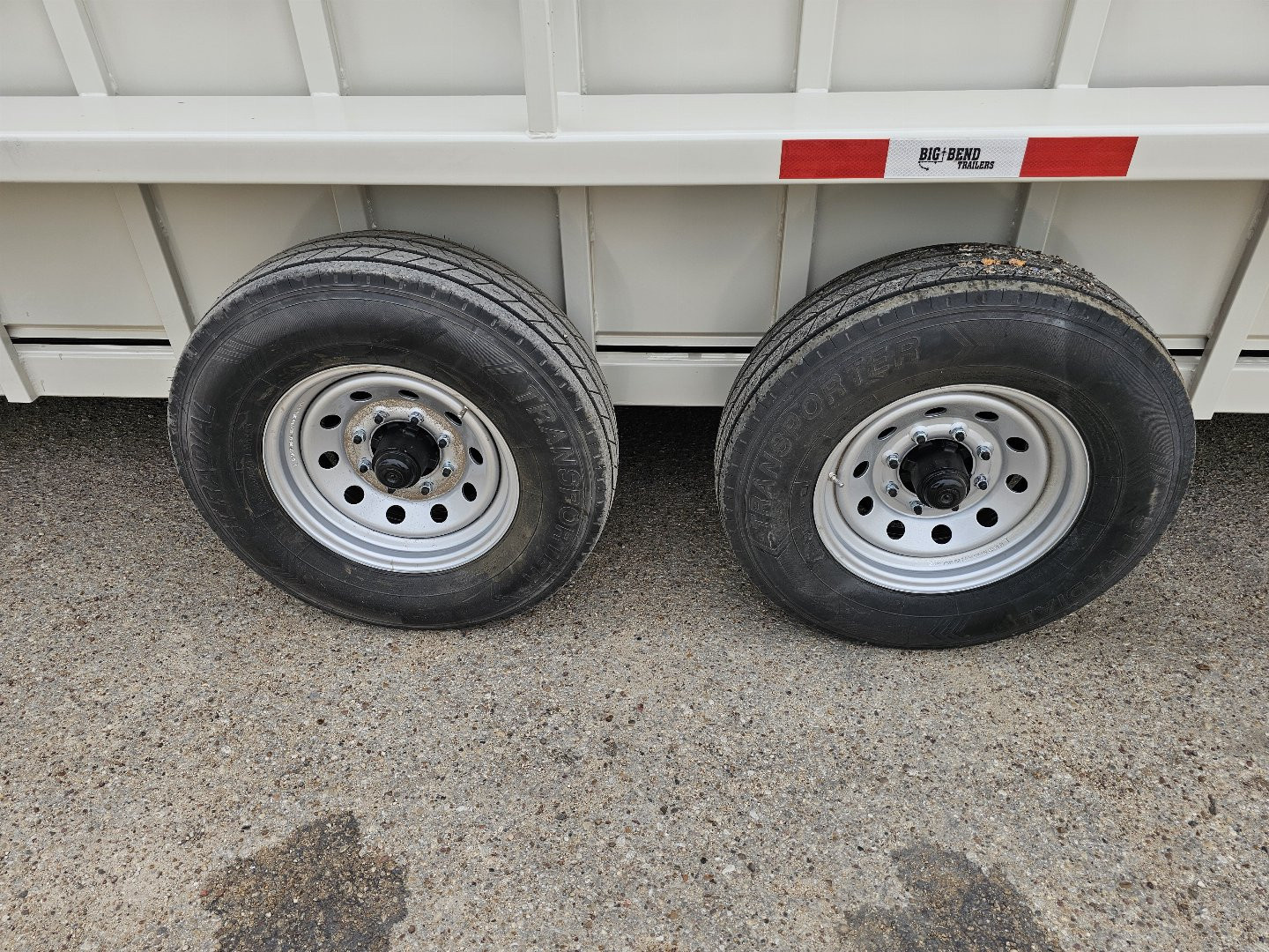 New 2025 Big Bend 6'8"X24' Stock / Stock Combo Trailer