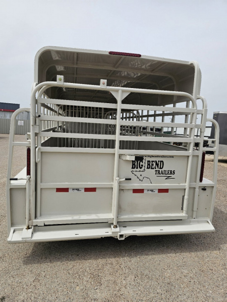 New 2025 Big Bend 6'8"X24' Stock / Stock Combo Trailer