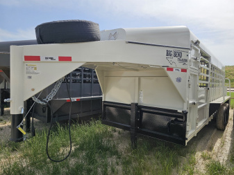 New 2025 Big Bend 6'8 X20' Stock / Stock Combo Trailer