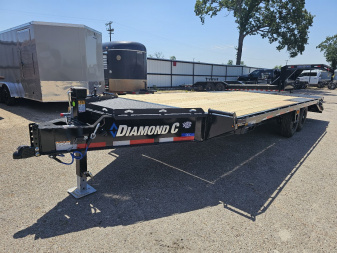 New 2025 Diamond C Trailers DEC207 22X102 Deckover Trailer