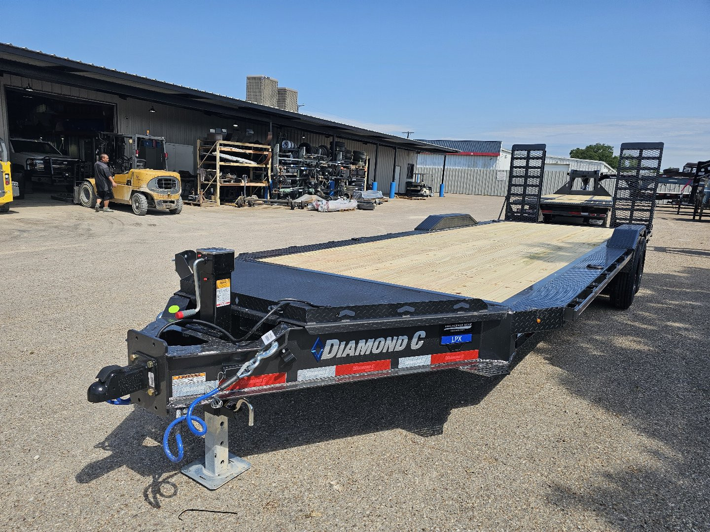 New 2025 Diamond C Trailers LPX210 24X82 W/ MAX WIDE PKG Equipment Trailer