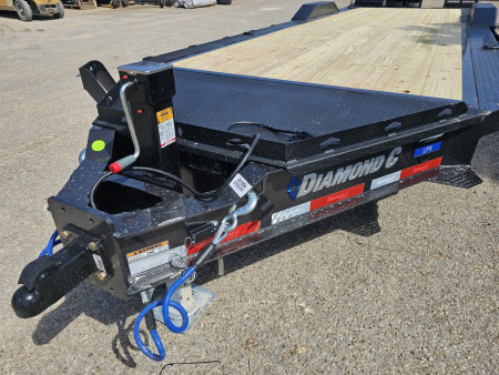 New 2025 Diamond C Trailers LPX210 24X82 W/ MAX WIDE PKG Equipment Trailer