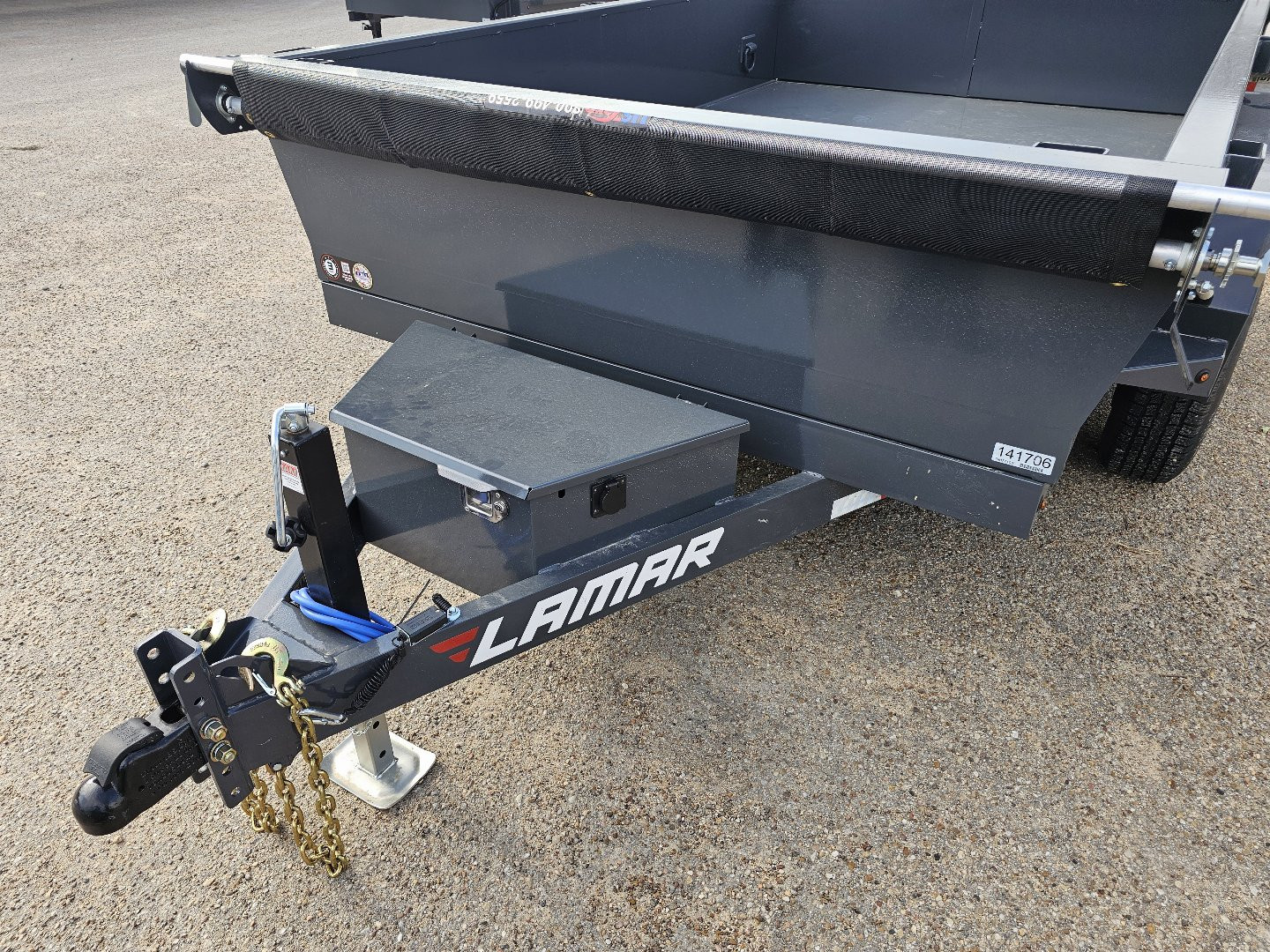 New 2025 Lamar Trailers 77X10 10K Dump Trailer