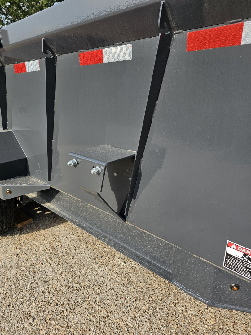 New 2025 Lamar Trailers 14K 83X14 TELESCOPIC Dump Trailer
