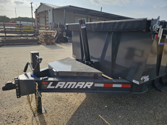 New 2025 Lamar Trailers 14K 83X14 TELESCOPIC Dump Trailer