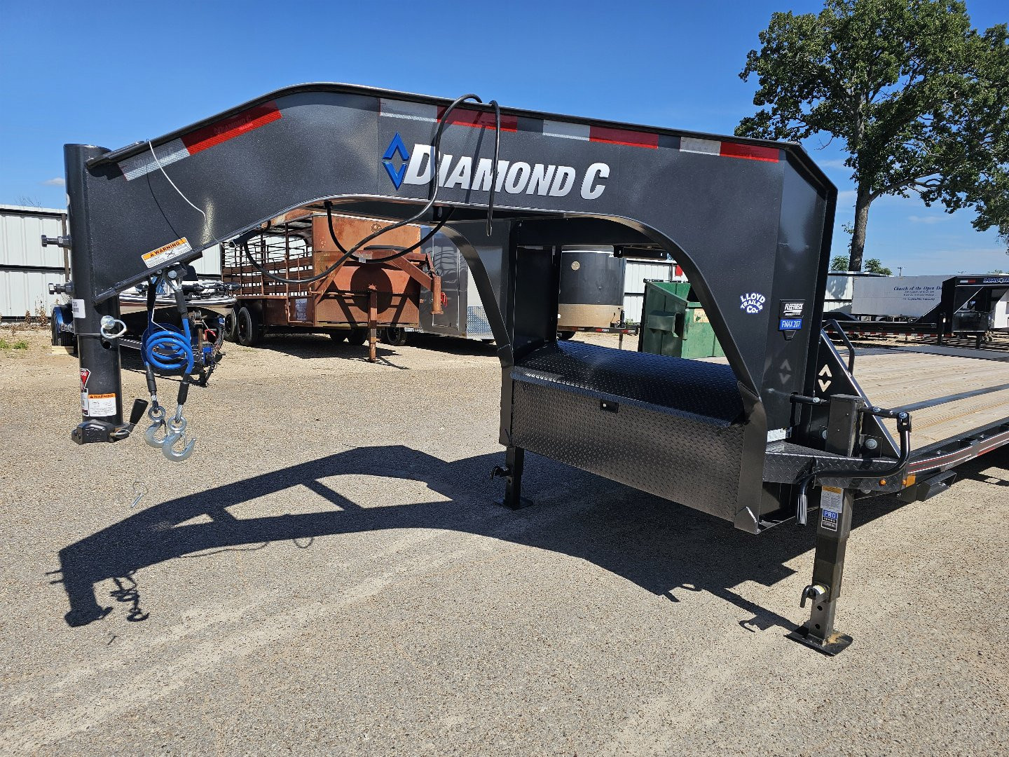 New 2025 Diamond C Trailers FMAX207 102X25MR Flatbed Trailer