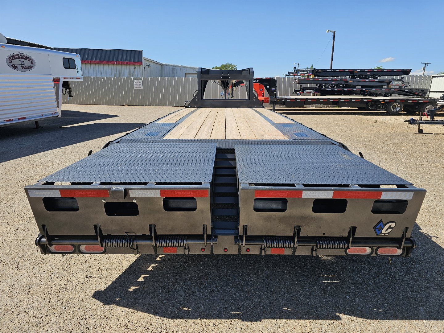 New 2025 Diamond C Trailers FMAX207 102X25MR Flatbed Trailer