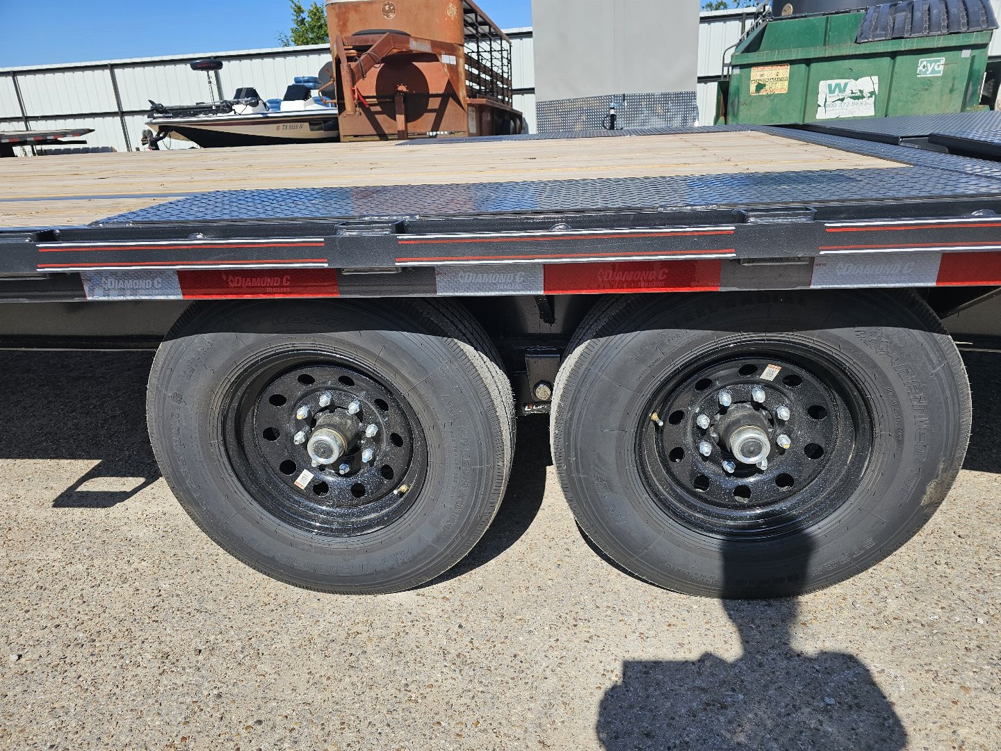 New 2025 Diamond C Trailers FMAX207 102X25MR Flatbed Trailer