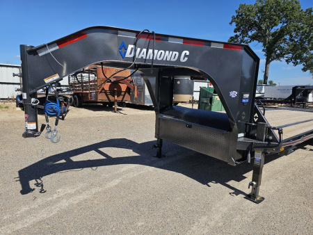 New 2025 Diamond C Trailers FMAX207 102X25MR Flatbed Trailer