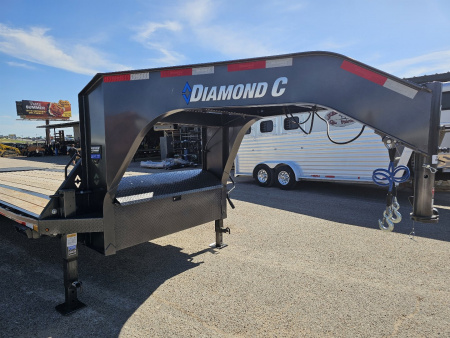New 2025 Diamond C Trailers FMAX207 102X25MR Flatbed Trailer