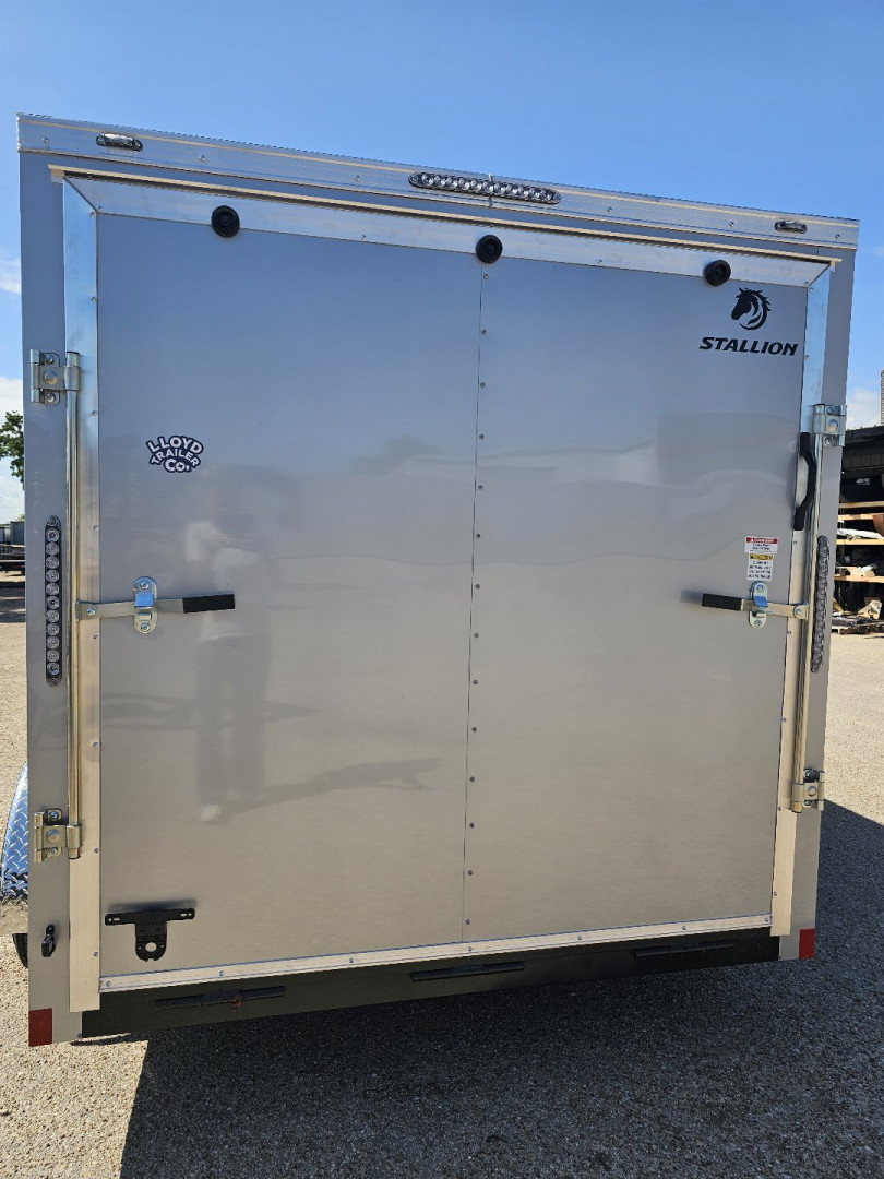 New 2025 Stallion Manufacturing LLC 7X12 TA Cargo / Enclosed Trailer