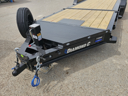 New 2025 Diamond C Trailers HDT210 82X22 Tilt Trailer