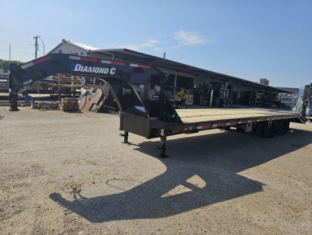 New 2025 Diamond C Trailers FMAX210 30X102 MR Flatbed Trailer