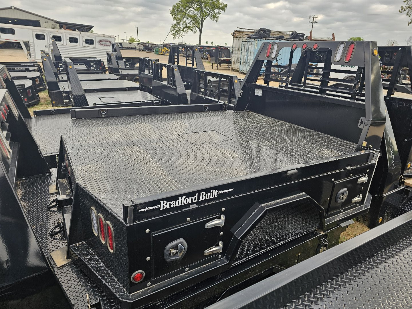 New 2024 Bradford Built 4 BOX UTILITY 96103-WF 57-58" Truck Bed