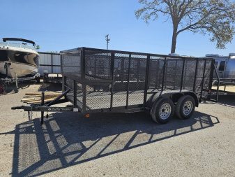 New 2025 Centex Trailers 6.4X14 Landscape Trailer