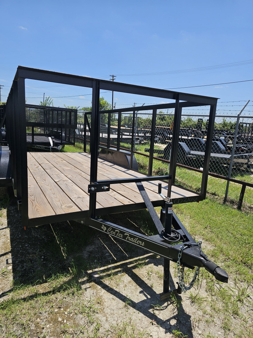 New 2025 Centex Trailers 82X16 RAISED SIDES Utility Trailer