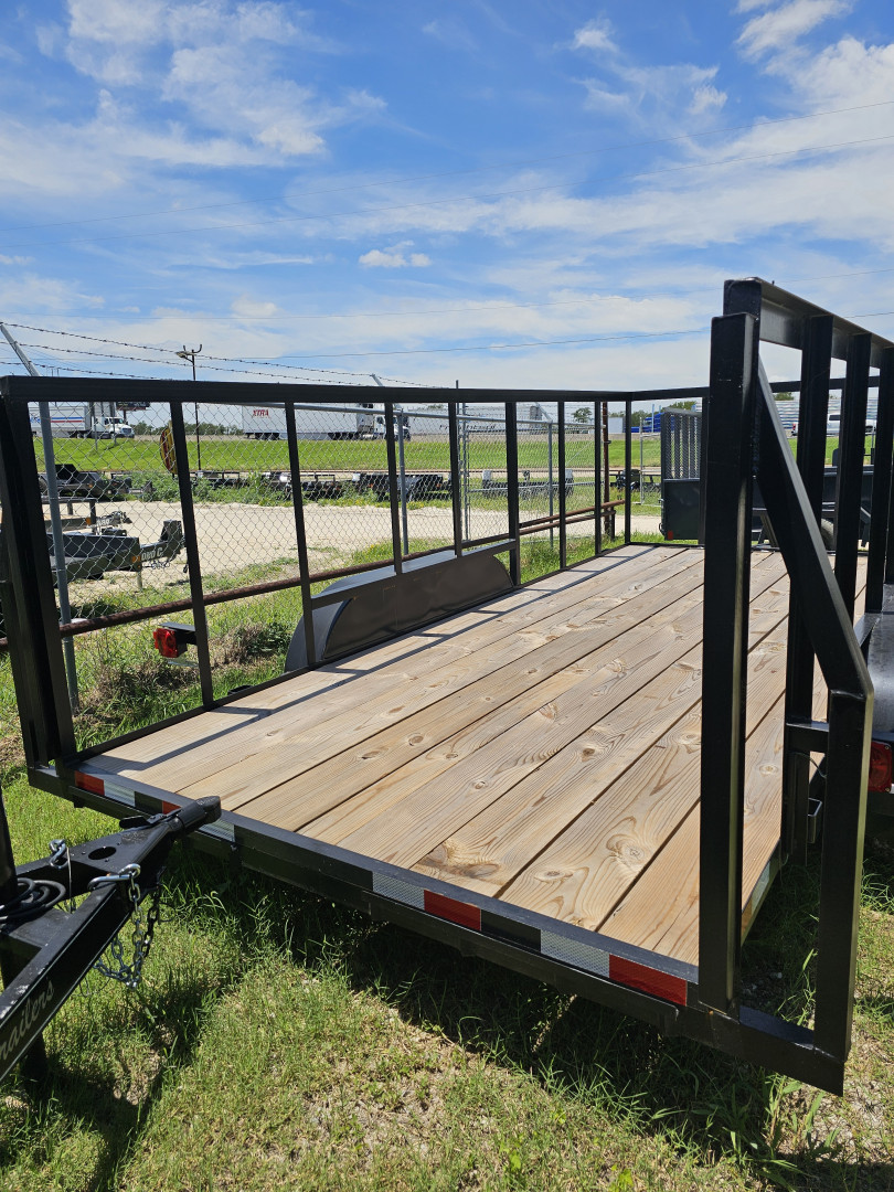 New 2025 Centex Trailers 82X16 RAISED SIDES Utility Trailer