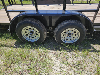 New 2025 Centex Trailers 82X16 RAISED SIDES Utility Trailer