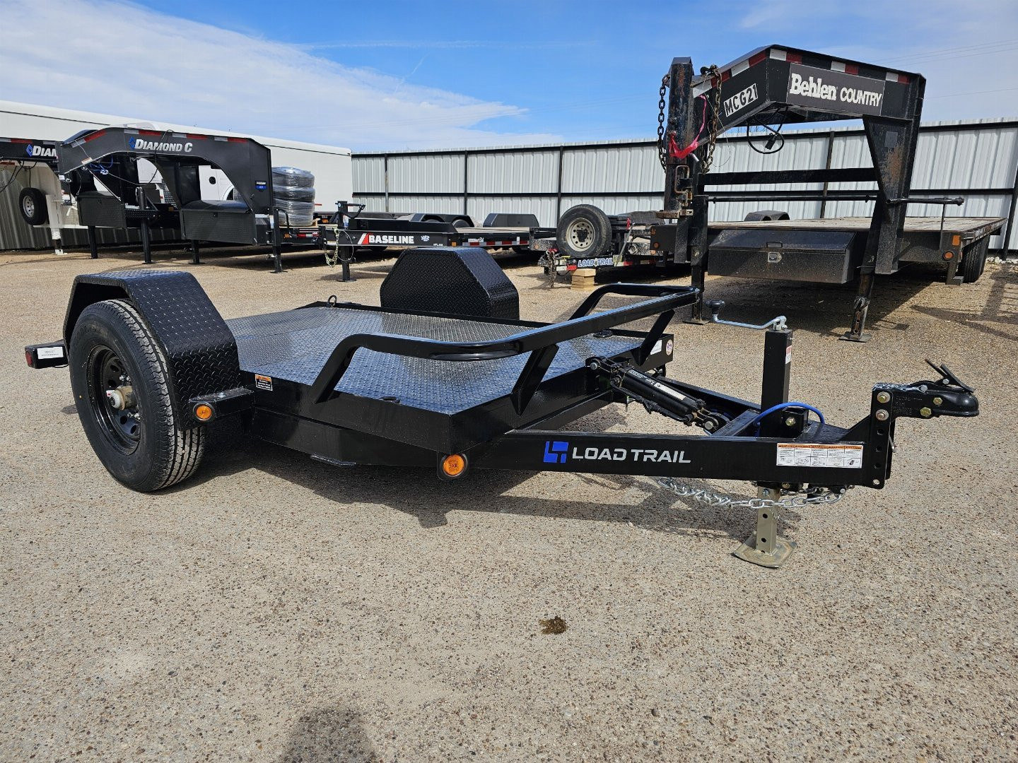 New 2025 Load Trail SH 60"X10' SCISSOR HAULER