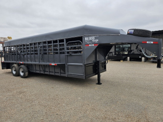 New 2025 Big Bend 6'8 X24' Stock / Stock Combo Trailer