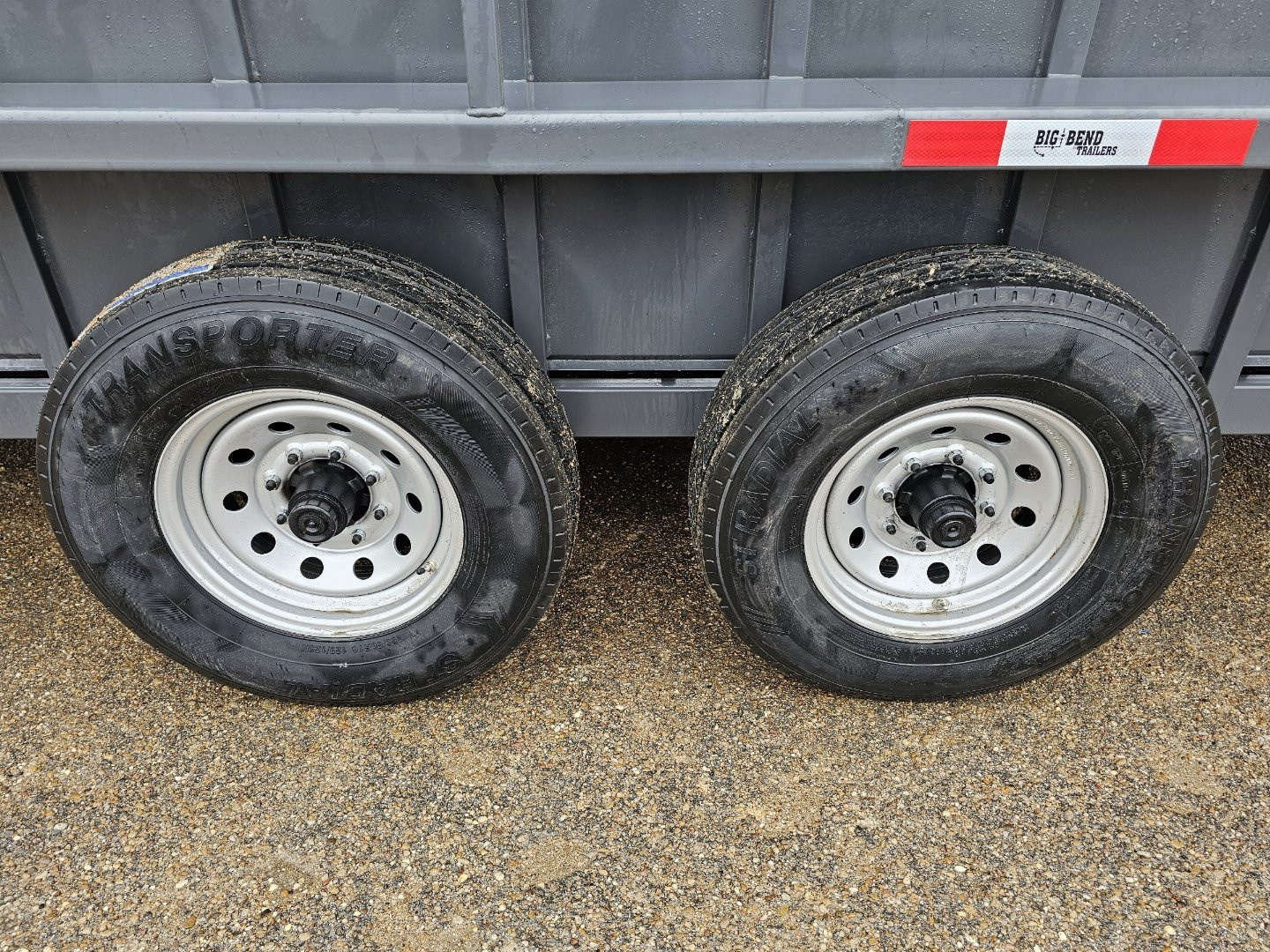 New 2025 Big Bend 6'8"X24' Stock / Stock Combo Trailer