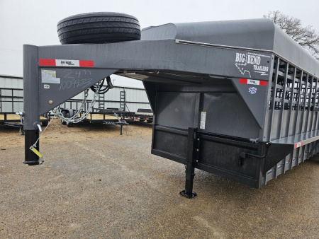 New 2025 Big Bend 6'8"X24' Stock / Stock Combo Trailer