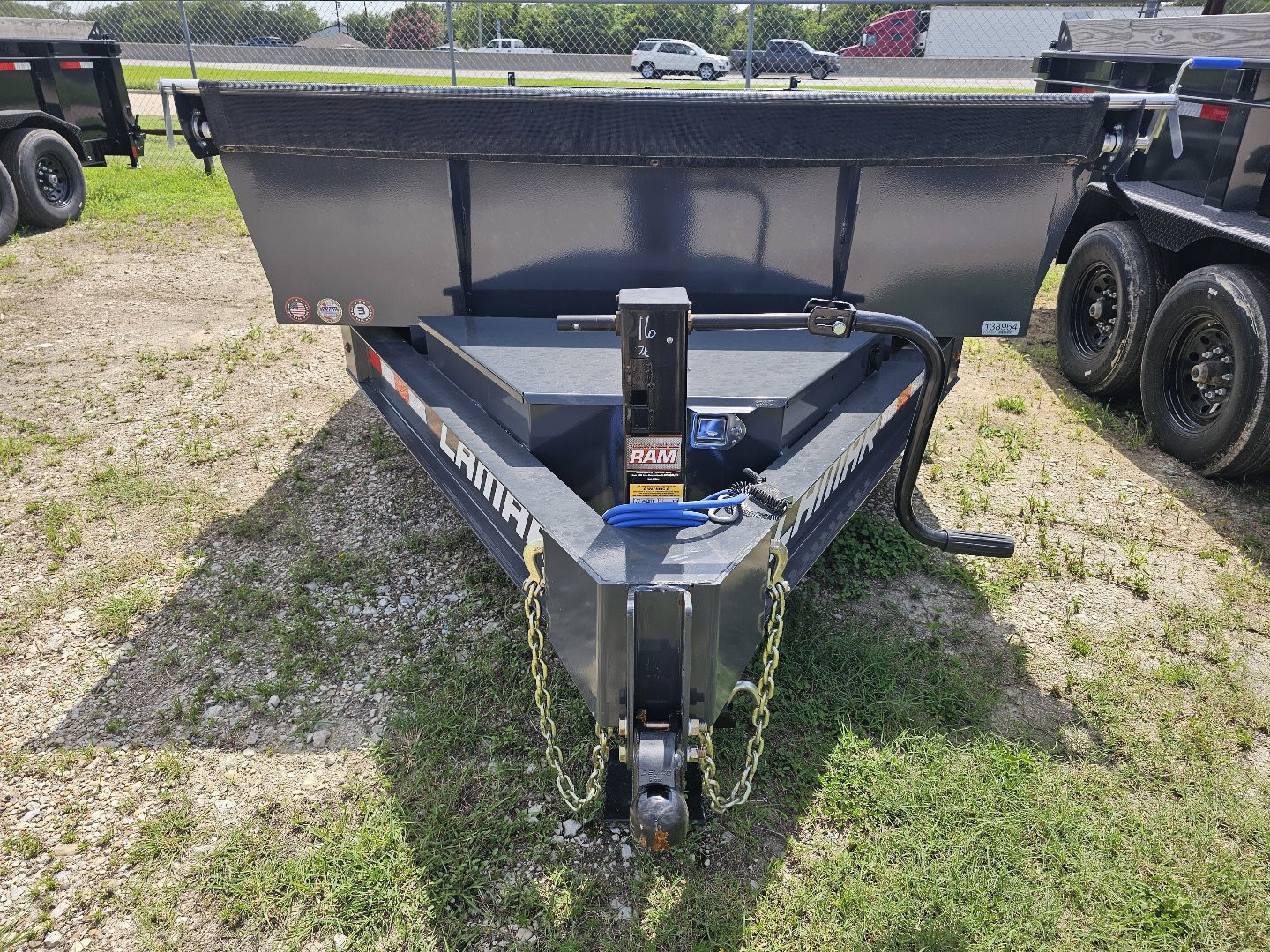 New 2025 Lamar Trailers 83X16 14K LOW PRO Dump Trailer